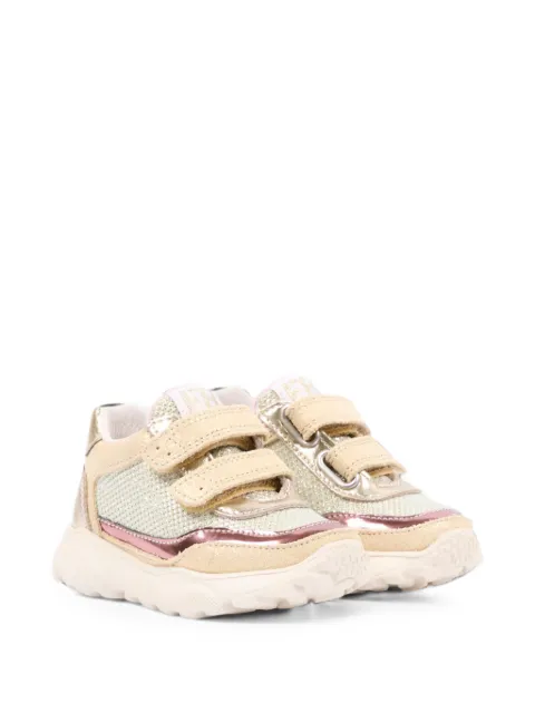 Falcotto touch-strap glitter sneakers