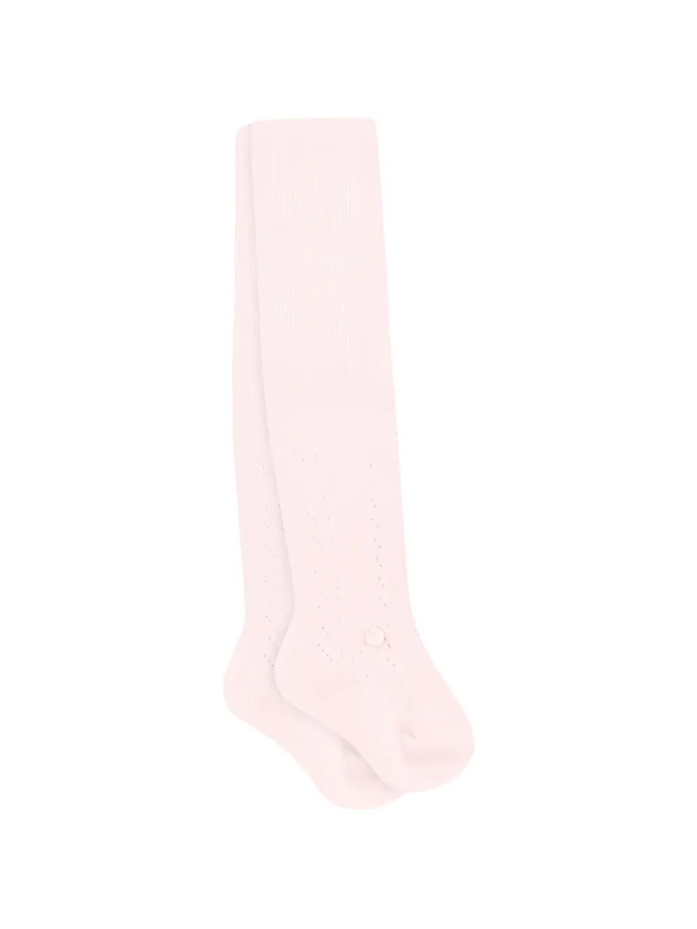 Tartine Et Chocolat Collant con lavorazione pointelle - Rosa