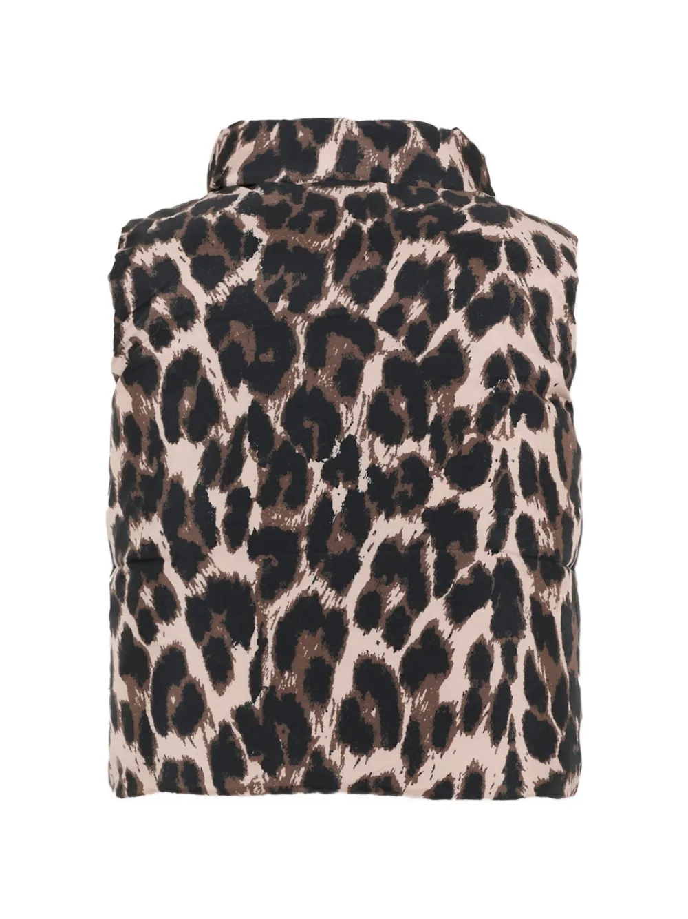 Molo Bodywarmer met luipaardprint Beige