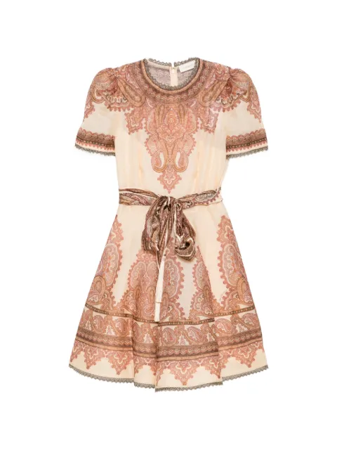 ZIMMERMANN Ascent Picnic paisley-print mini dress