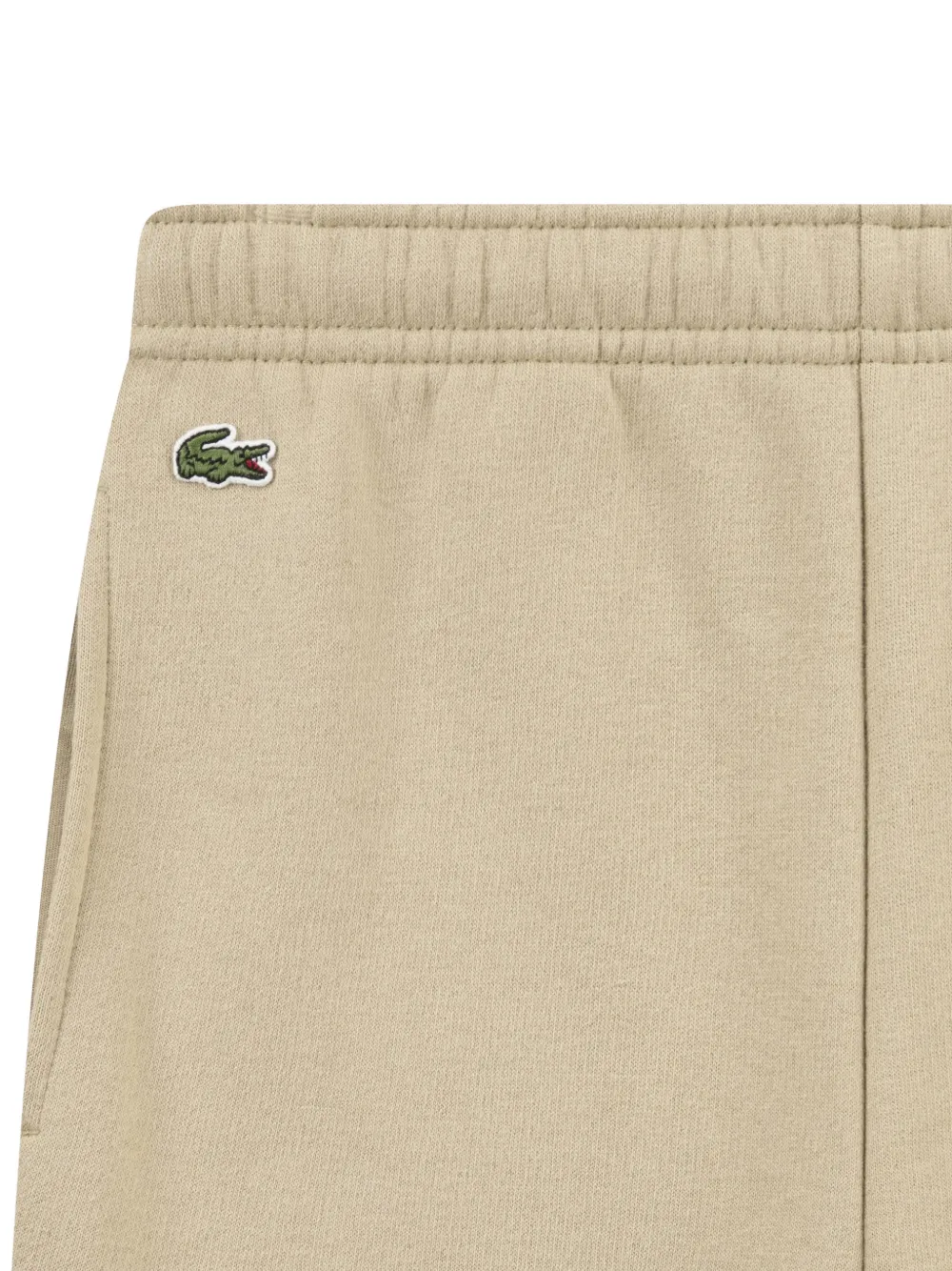 Lacoste Kids logo-patch track pants Beige