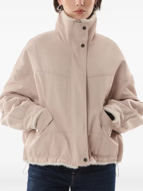 Giovanni Paris veste réversible Elton à col en fourrure artificielle