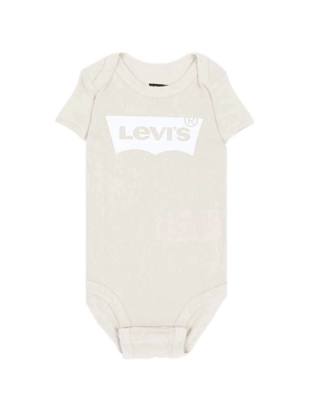 Levi's Kids Drie rompers met logoprint Beige
