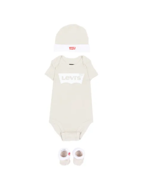 Levi's Kids logo-print cotton baby set (set of three)