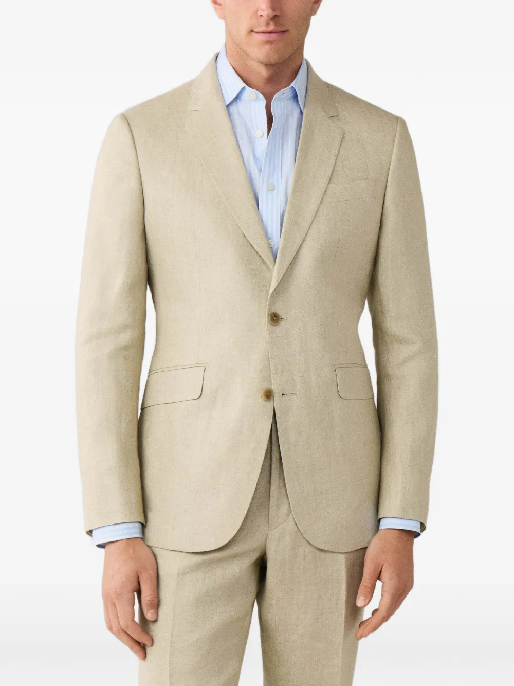 Hackett London Belgravia linen suit - Toni neutri