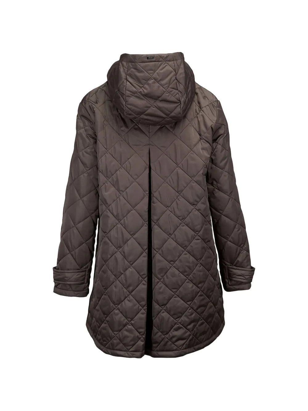 Herno quilted hooded coat Bruin