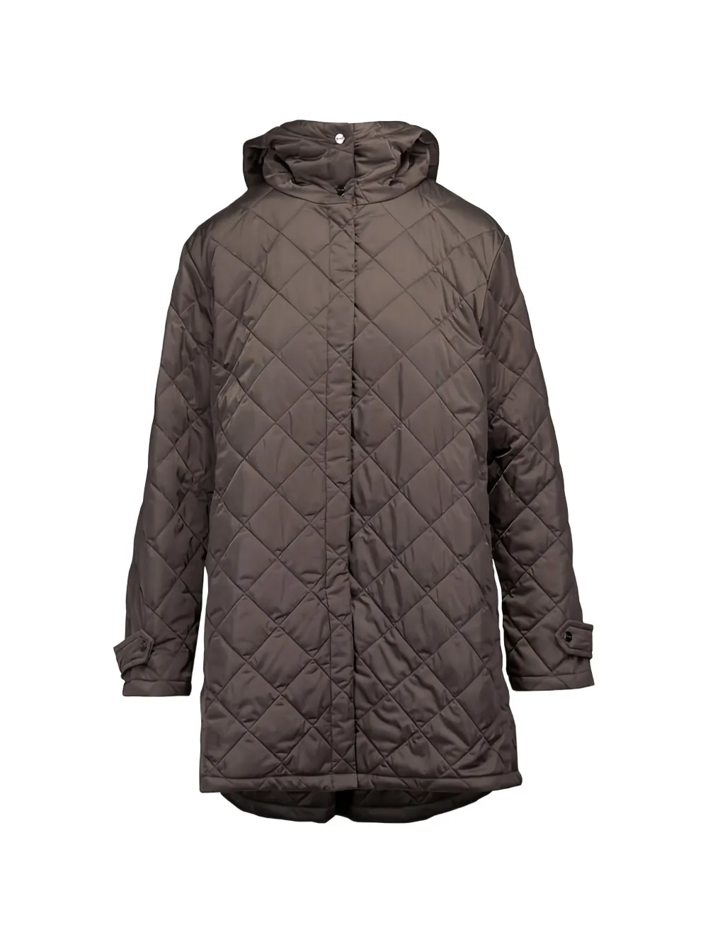 Herno quilted hooded coat Bruin