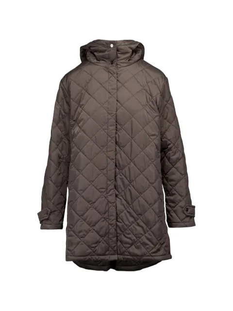 Herno quilted hooded coat
