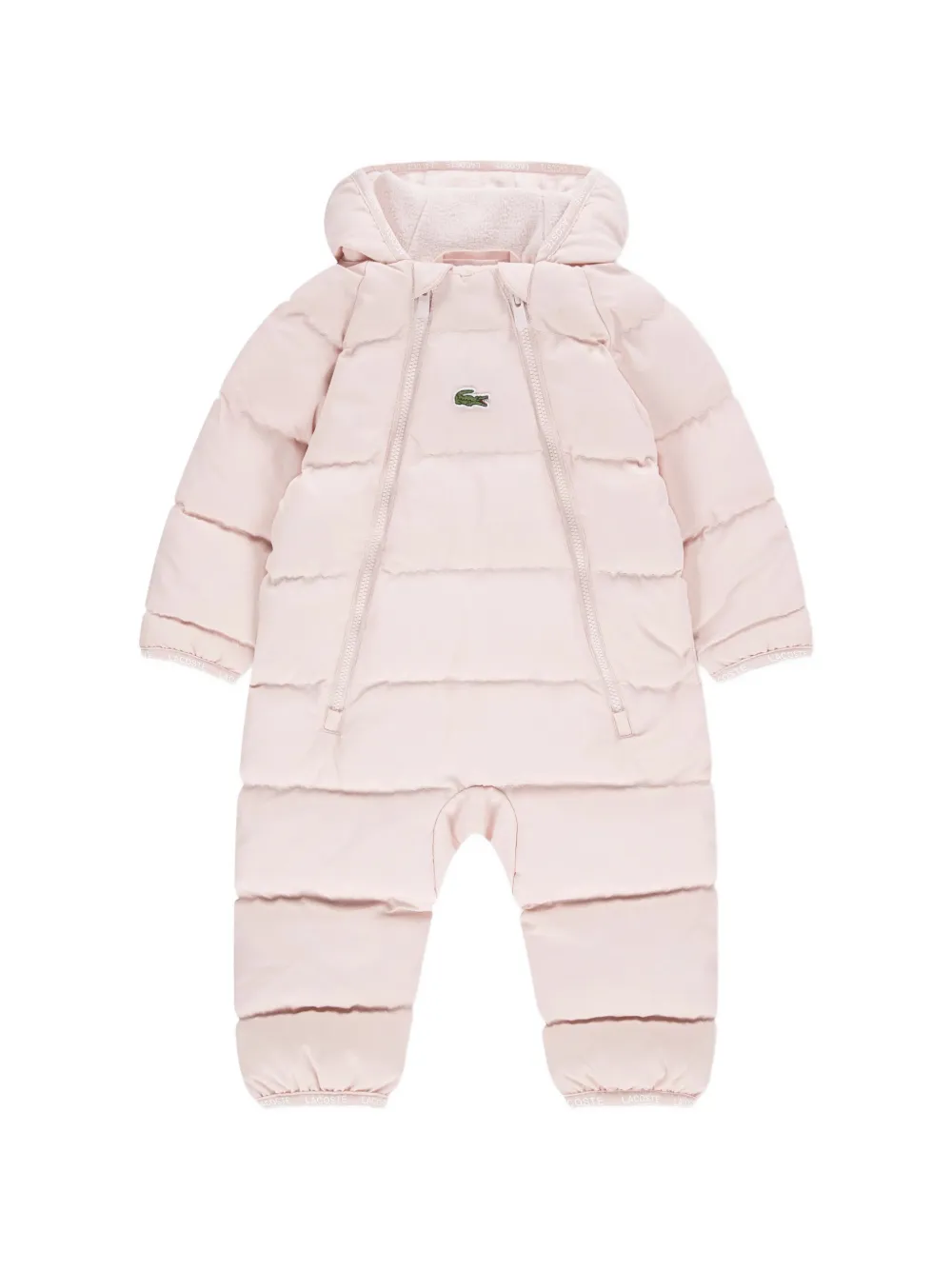 Lacoste Kids combinaison de ski à capuche - Rose