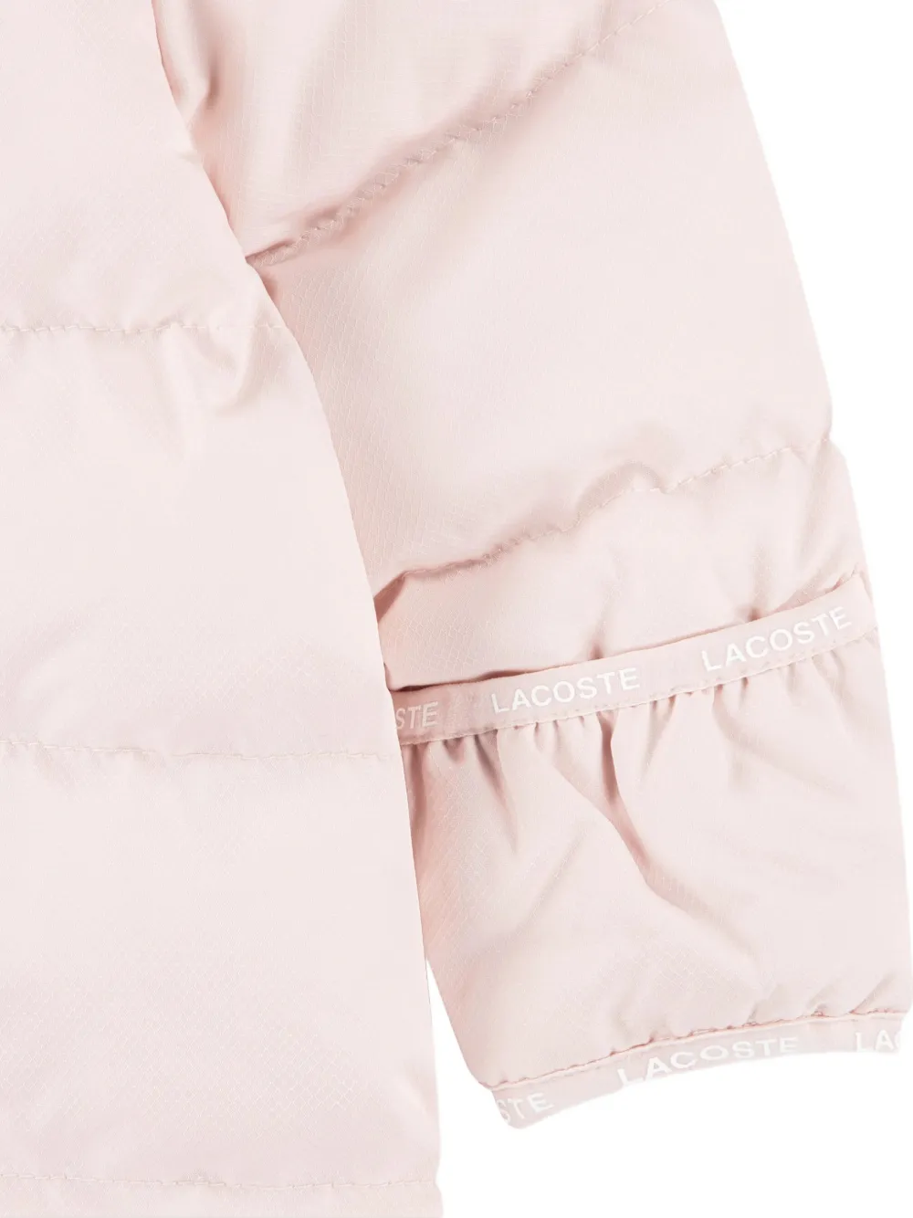 Lacoste Kids Gewatteerd skipak Roze