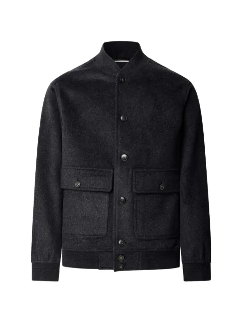 Hackett London button-up bomber jacket