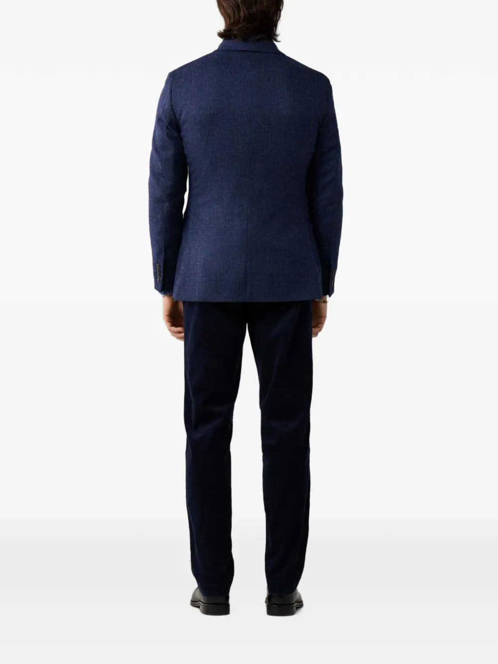 Hackett London Blazer met enkele rij knopen Blauw