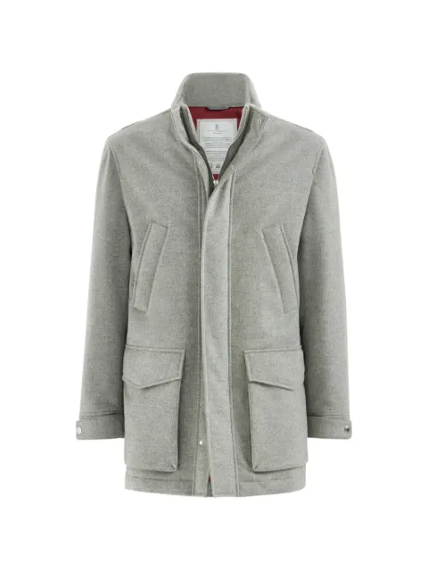 Brunello Cucinelli padded cashmere parka