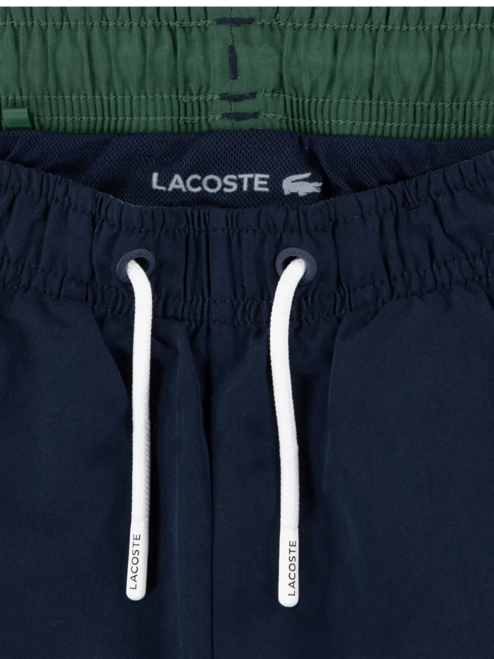 Lacoste Kids Zwembroek met trekkoord Blauw