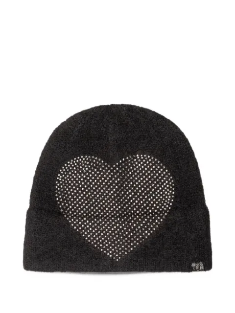 Kurt Geiger London gorro con detalle de corazón