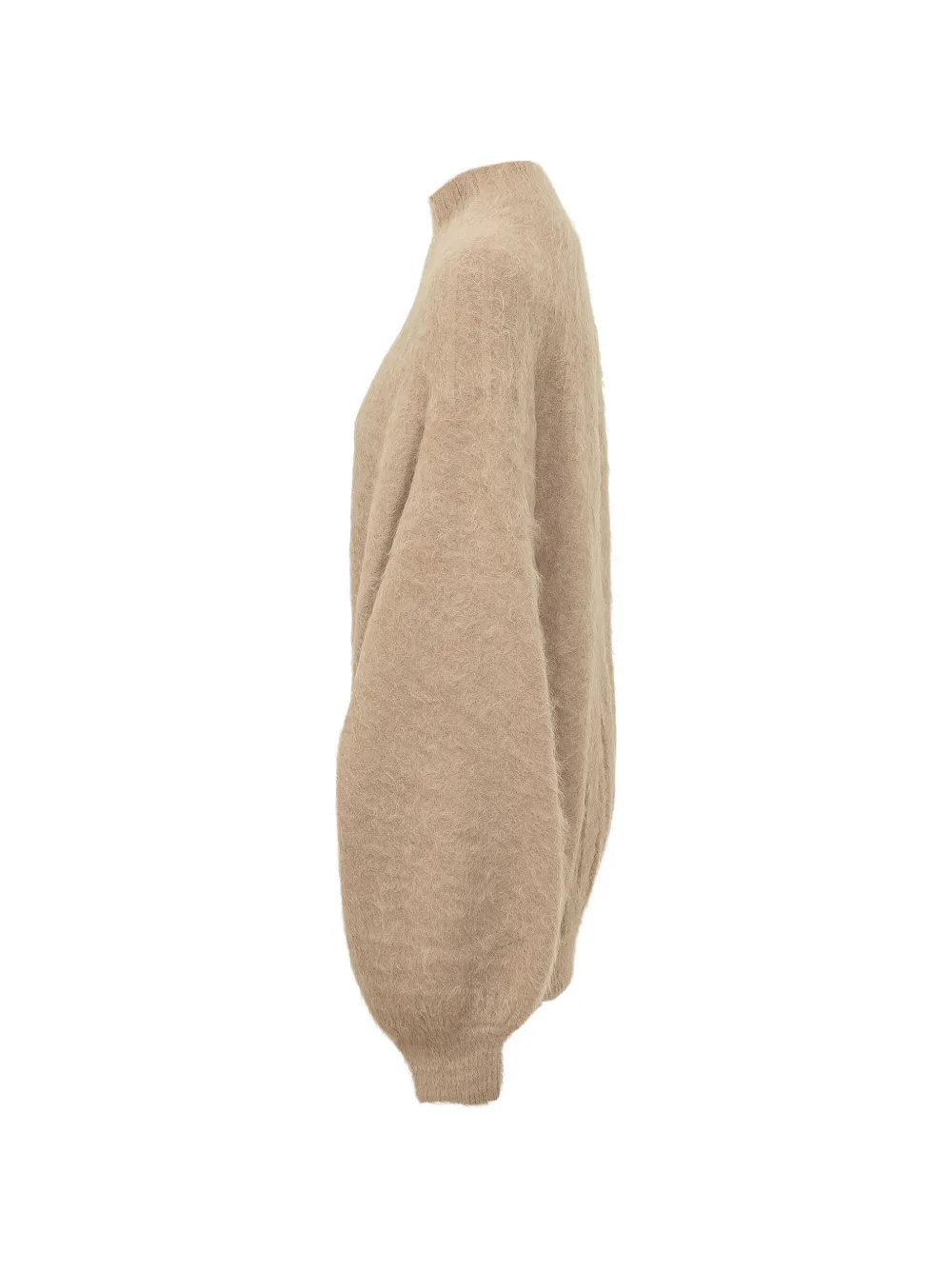 IRO Groovy brushed-knit sweater Beige