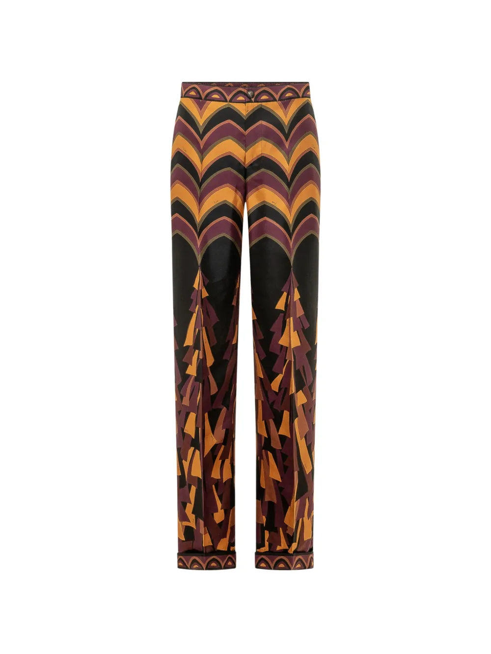 PUCCI Baiadera print silk pants