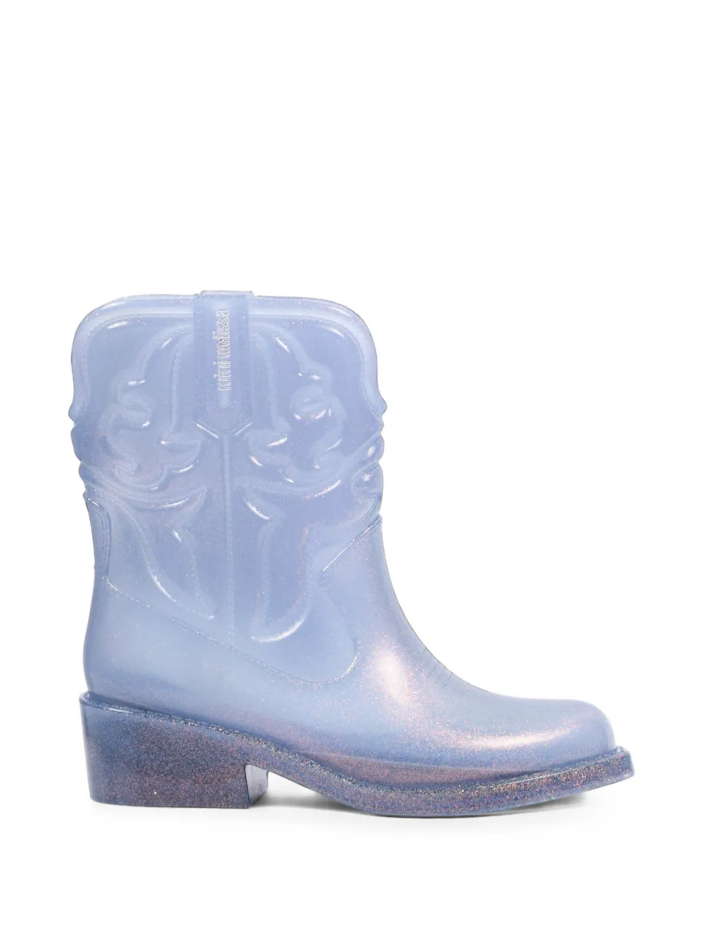 Mini Melissa Texas glitter western-style boots Blauw