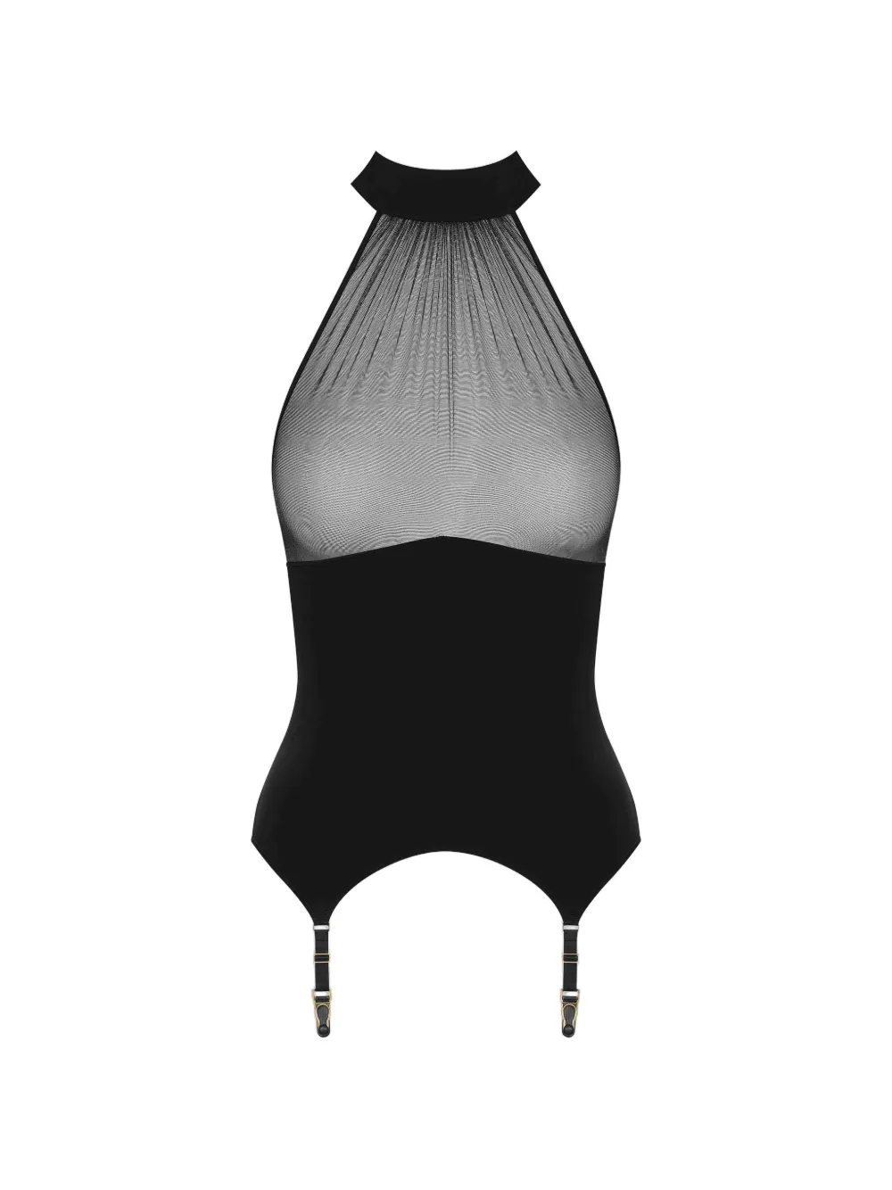 SCANDALE Nuit Fauve suspender top