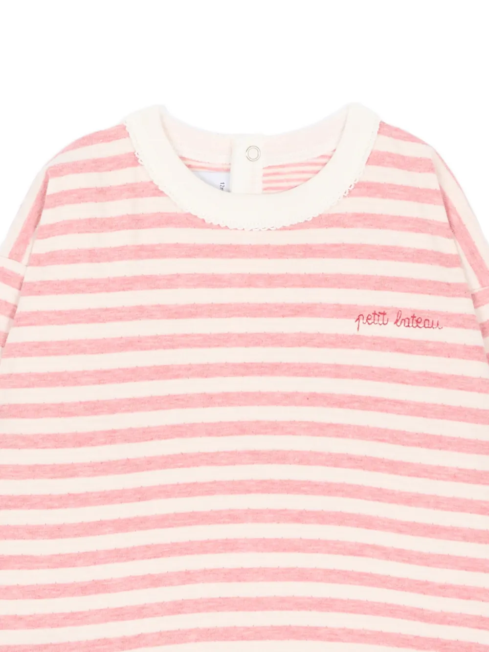 Petit Bateau Gestreept T-shirt Beige