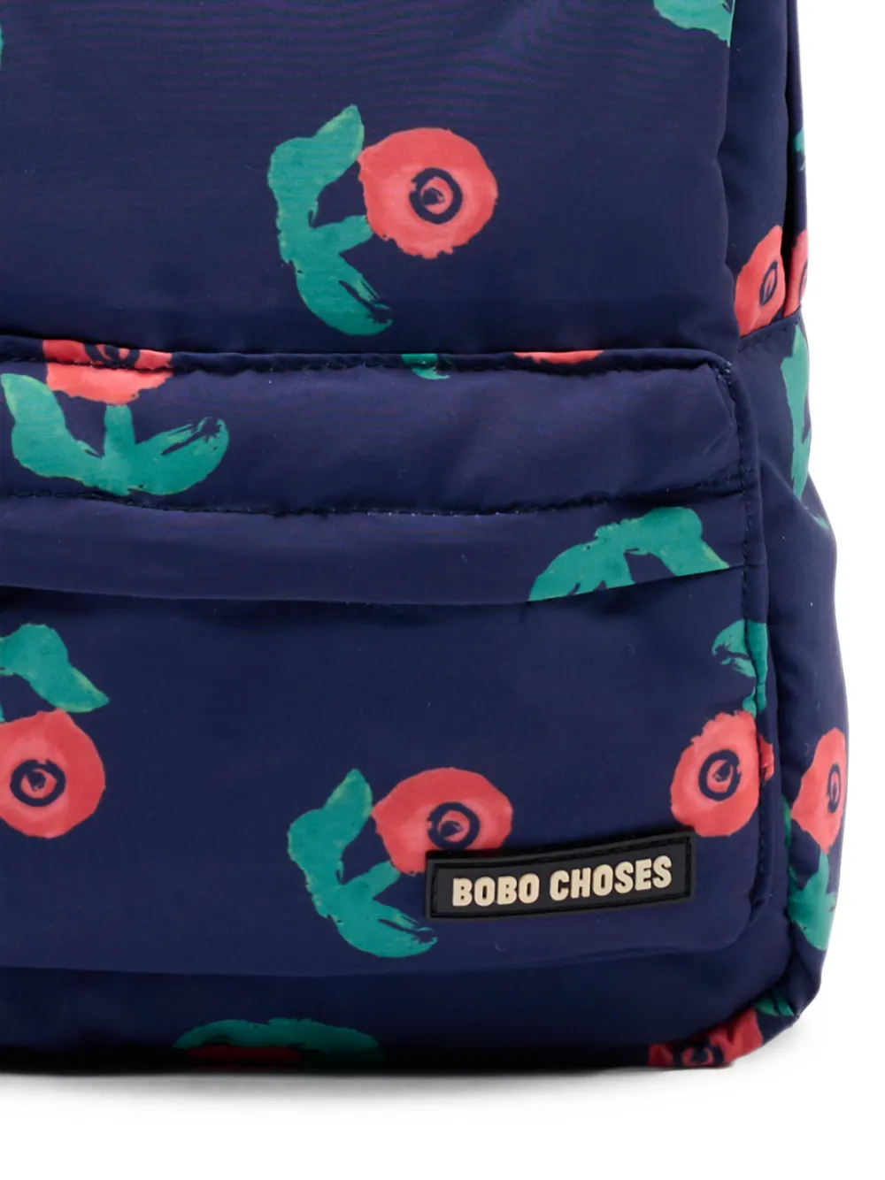 Bobo Choses Stamp Bloom rugzak met bloemenprint Blauw