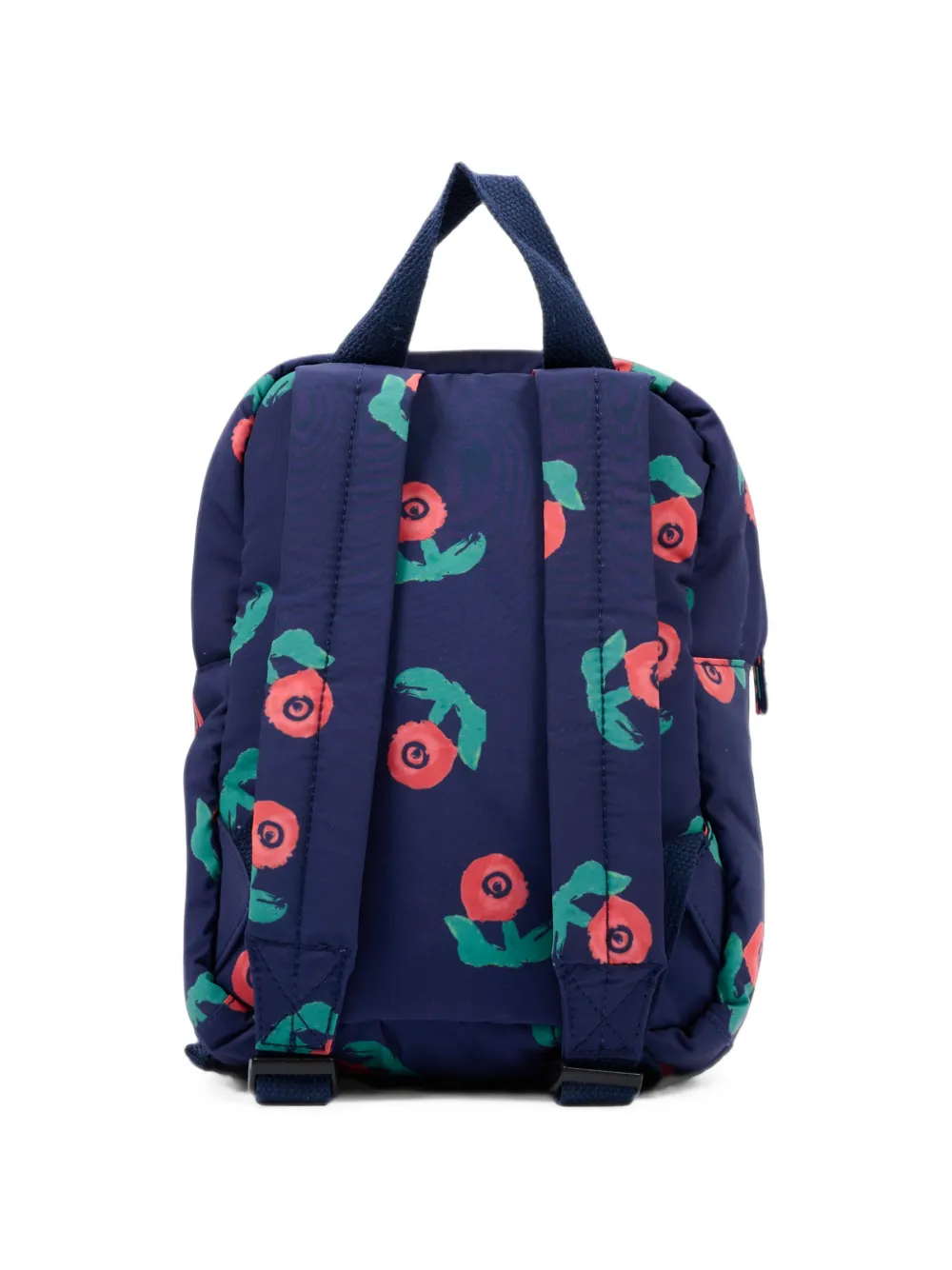 Bobo Choses Stamp Bloom rugzak met bloemenprint Blauw