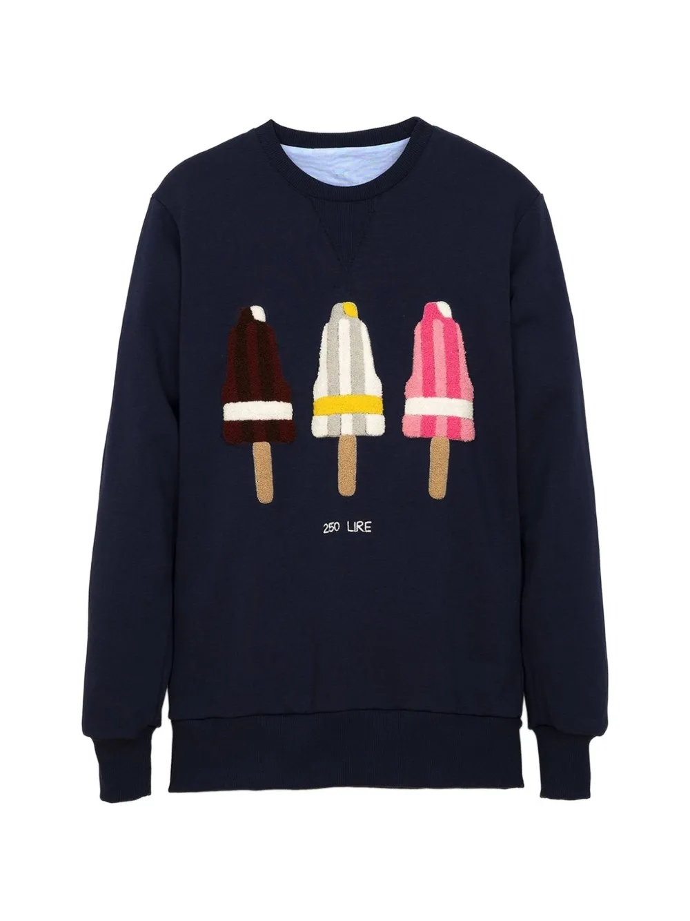 Lc23 Gelati Ice-cream-patch Sweatshirt In Multi