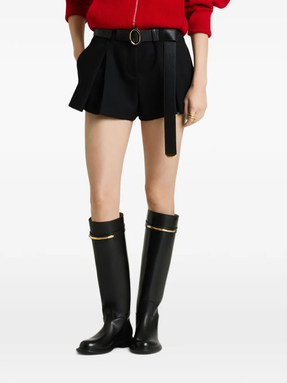 Givenchy Pinch shorts van wol Zwart