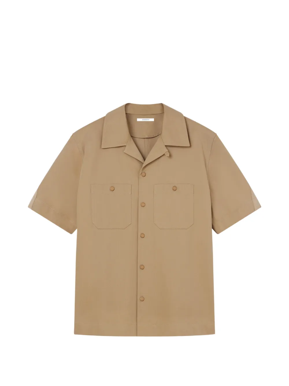Givenchy couture seam shirt in cotton with gros grain detail - Neutrals