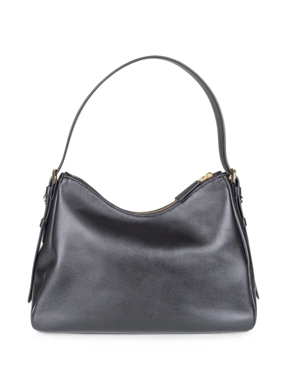 Prada Medium Aimée leren schoudertas Zwart