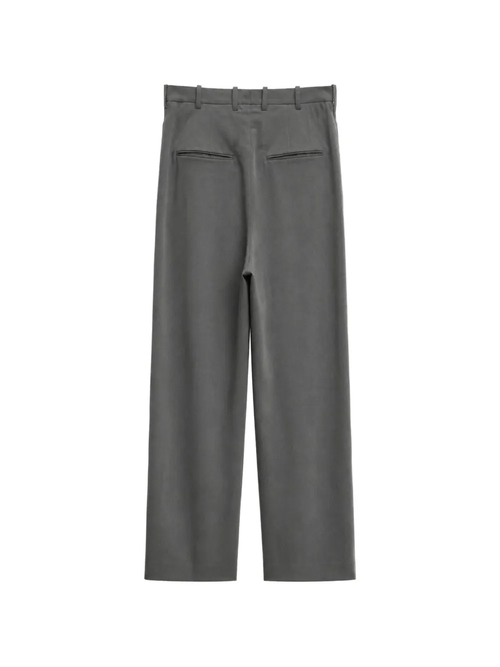 soshiotsuki Eight Tuck wollen plooibroek Grijs