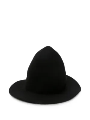 Comme Des Garçons x Hizume ラッフル ワイドブリム ハット | ブラック