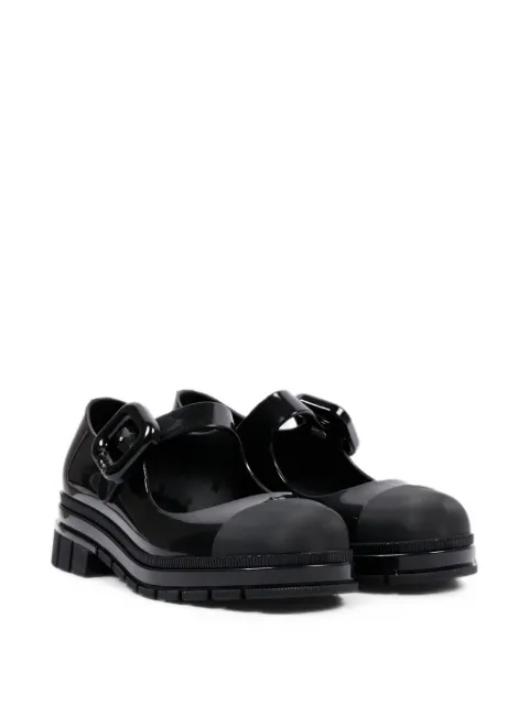 Mini Melissa June buckle-fastening ballet flats
