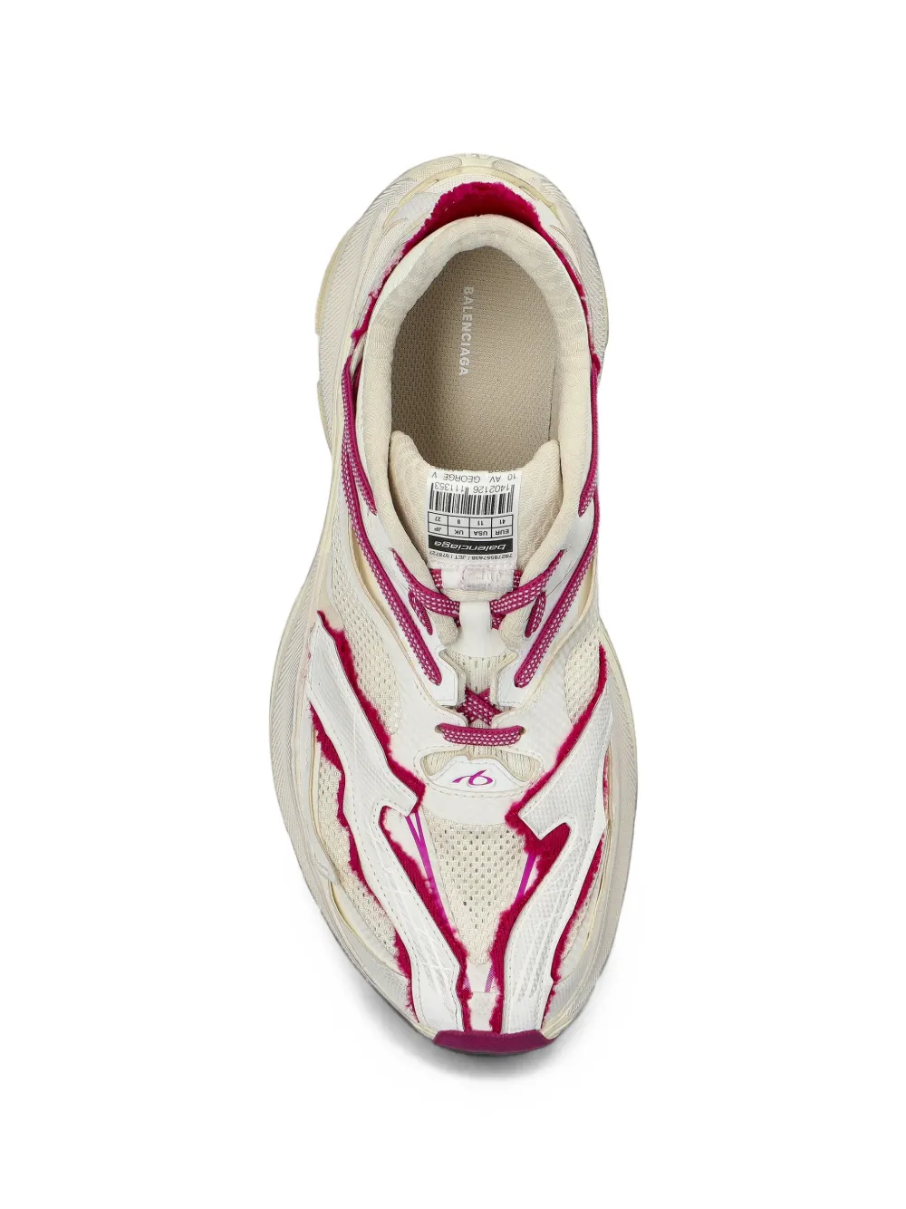 Balenciaga Jet panelled sneakers Wit