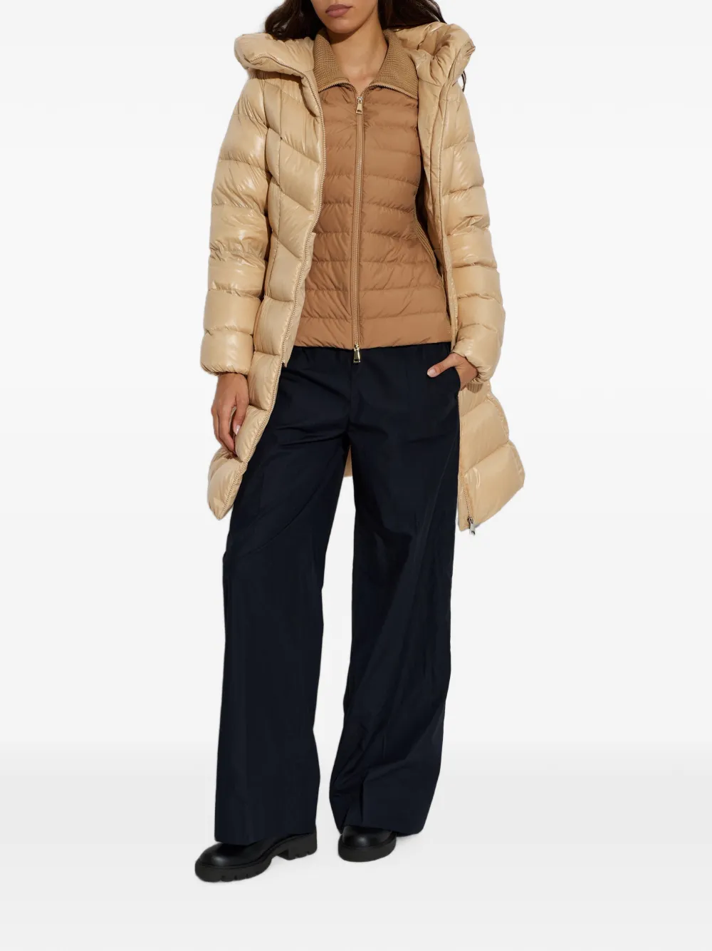 Moncler Marusse donsjack Beige