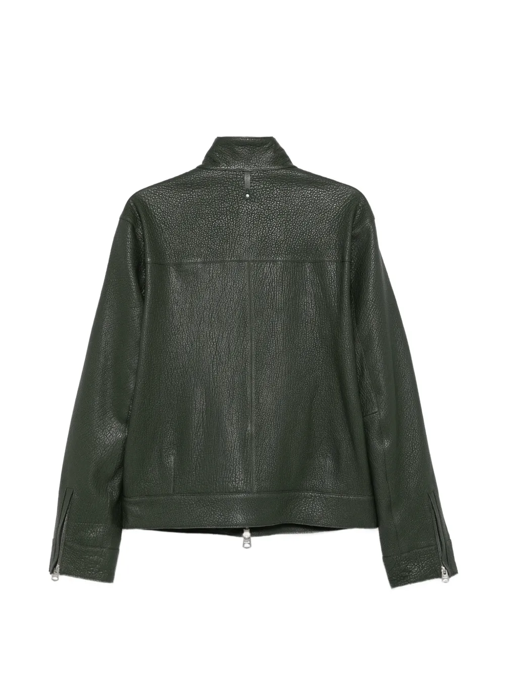 Mackage Leren jack Groen