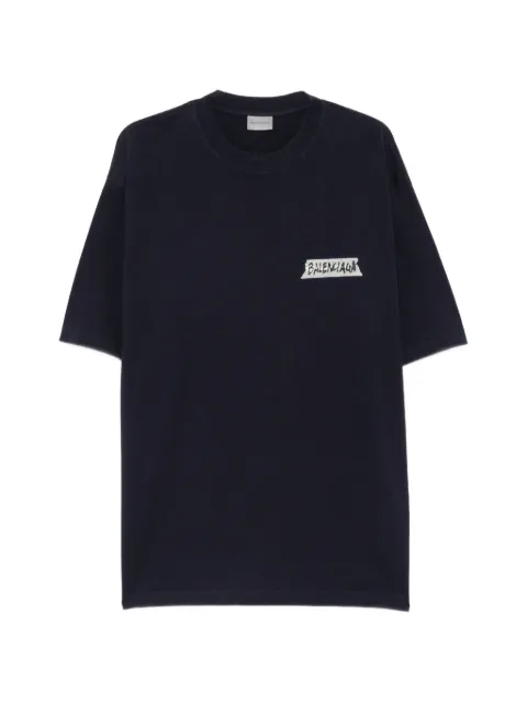 Balenciaga logo-print cotton T-shirt