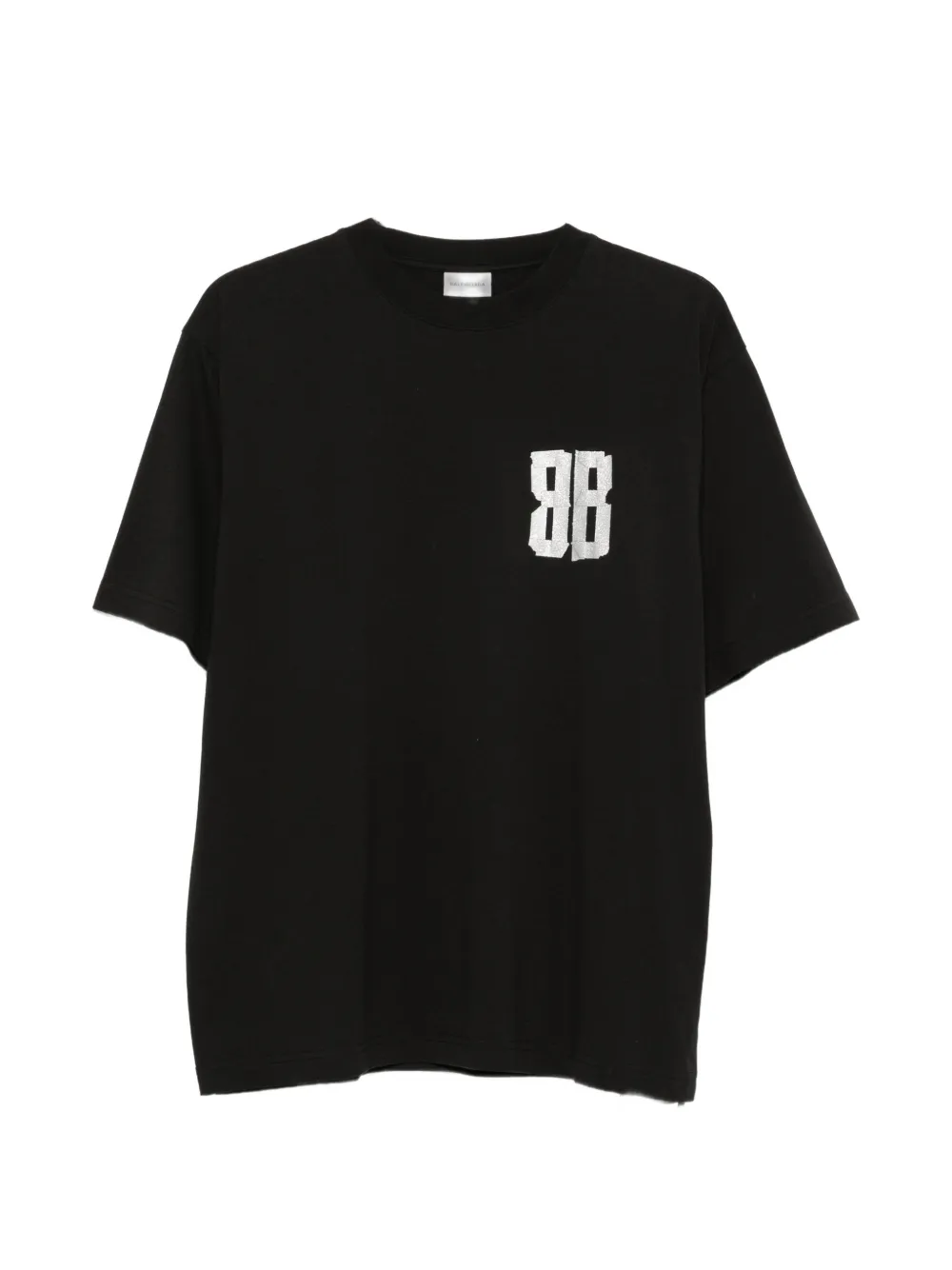 Balenciaga tape-effect logo-print T-shirt