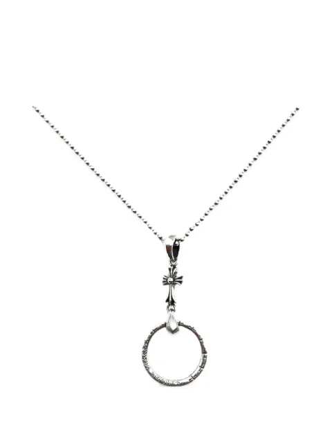 Chrome Hearts Babyfat Cross loop necklace
