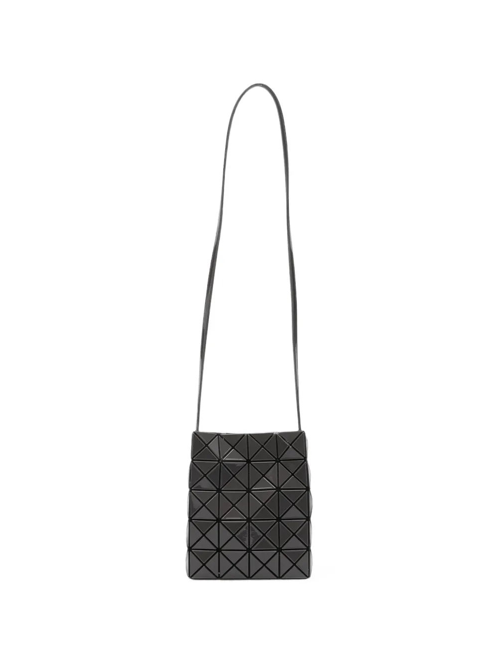 Bao Bao Issey Miyake Lucent geometric-pattern crossbody bag - Grigio