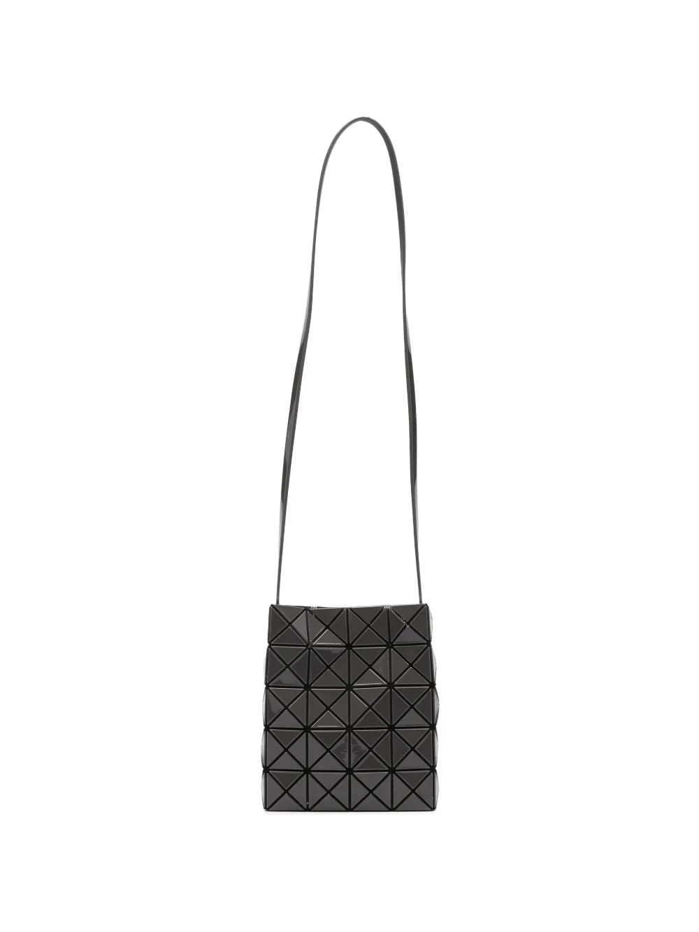 Bao Bao Issey Miyake Lucent geometric-pattern crossbody bag - Grigio