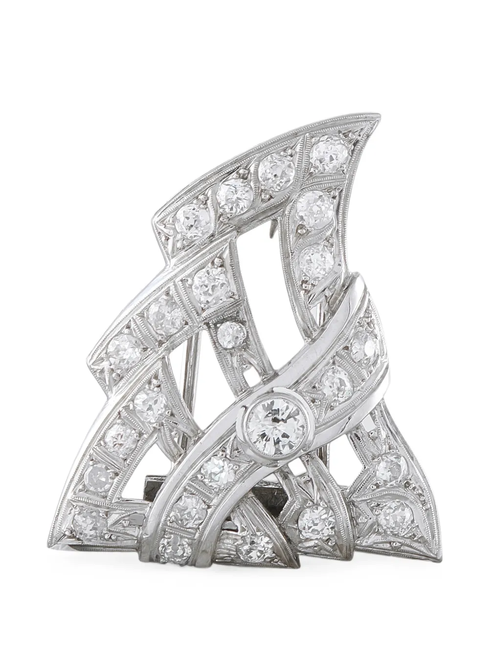 LB Exclusive diamond brooch - Argento