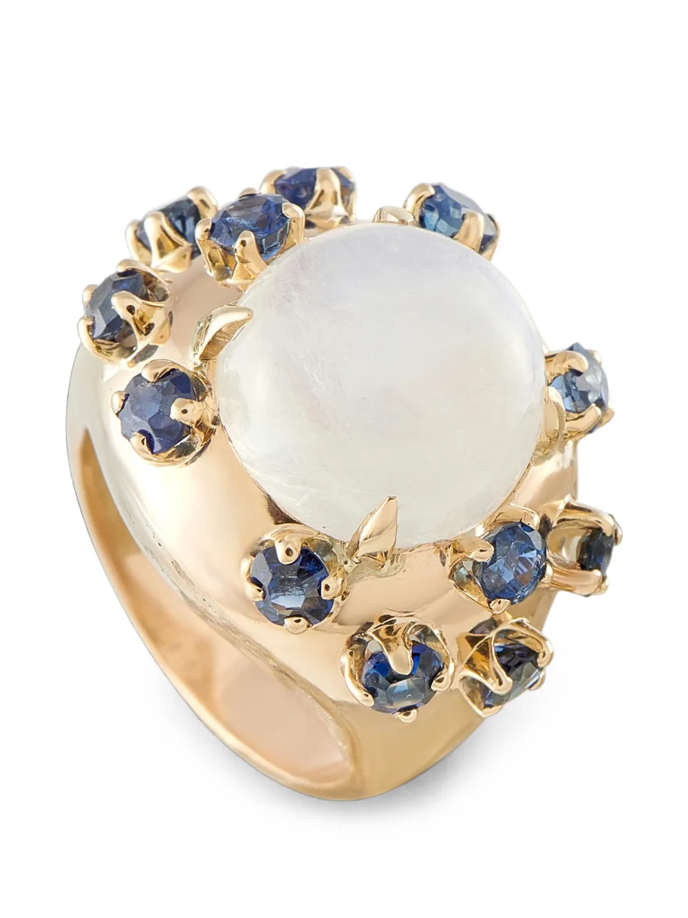 LB Exclusive moonstone and sapphire ring - Oro