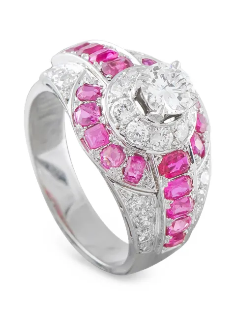 LB Exclusive ruby and diamond ring