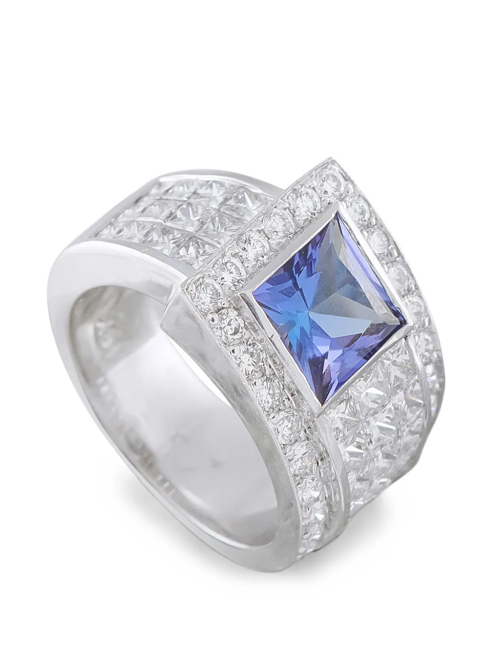 LB Exclusive tanzanite and diamond ring - Argento