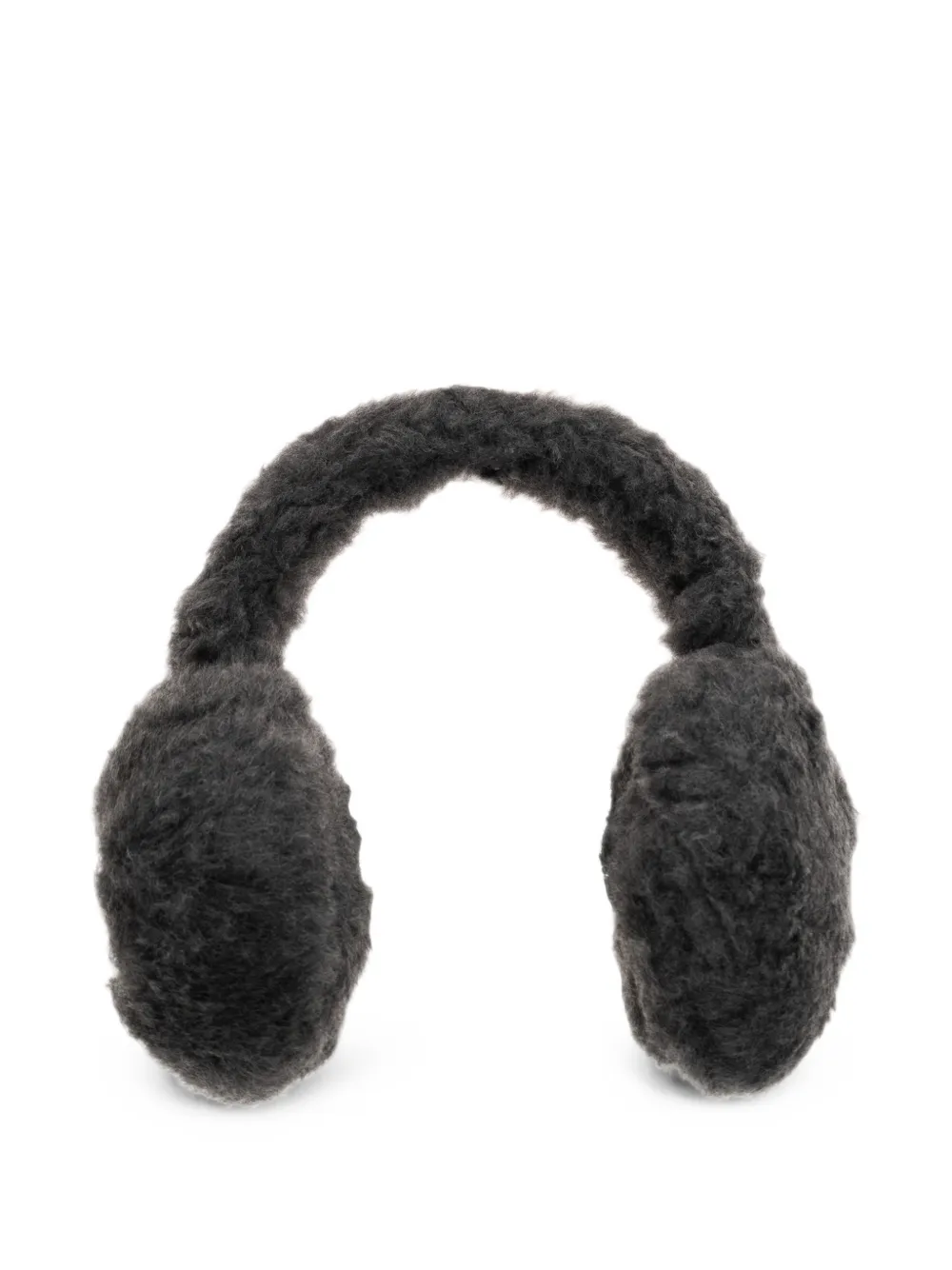 Max Mara Muffy2 logo-patch earmuffs - Grigio