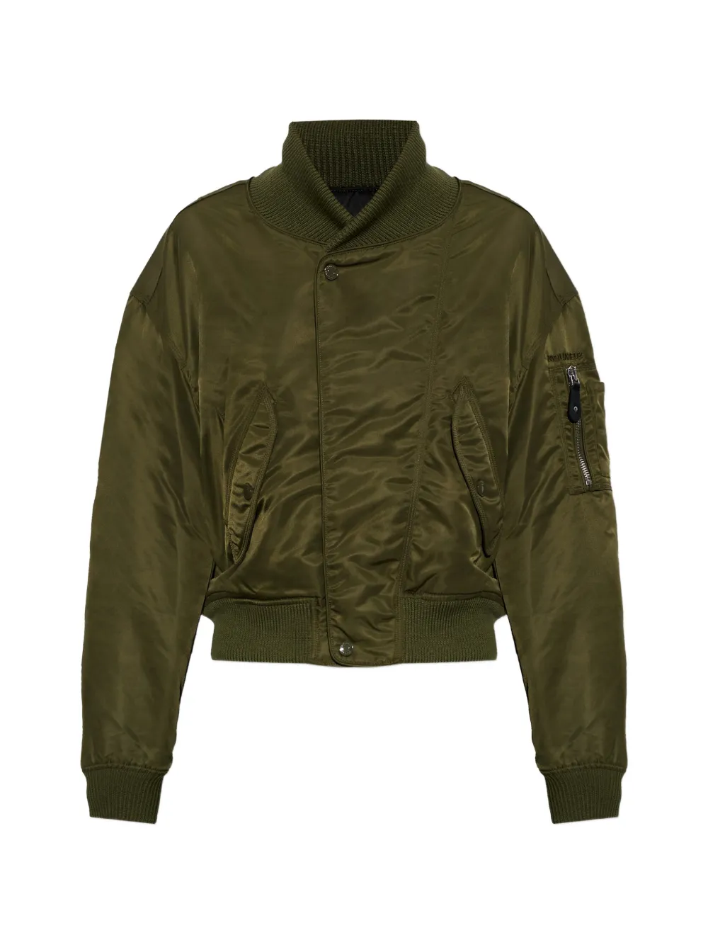 Dsquared2 Aviator Wash 80's Kiodo Bomber In Green