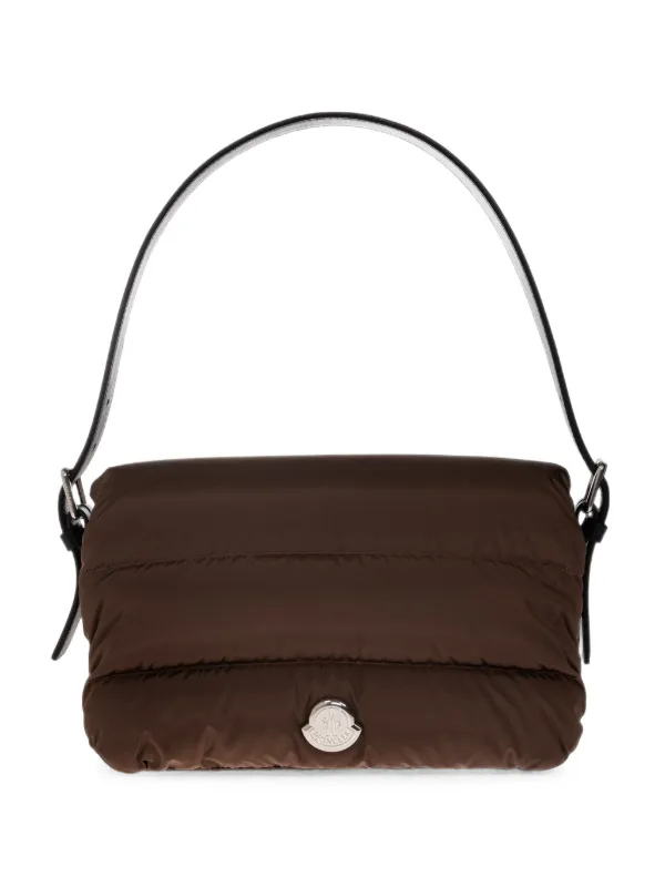 Moncler Caradoc Boudin-quilted Tote Bag in Brown