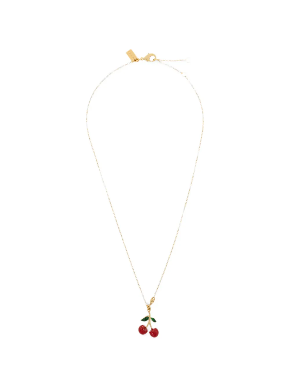 Coach cherry pendant necklace · OS