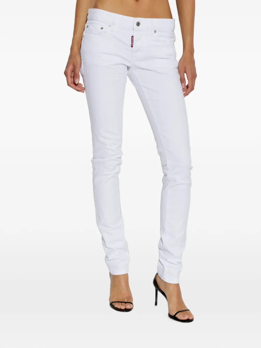 DSQUARED2 super skinny jeans Wit